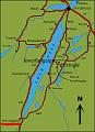 Map,  Fort Augustus 148a
